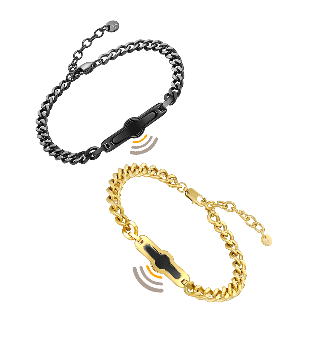 Ensemble de bracelets NFC pour couples