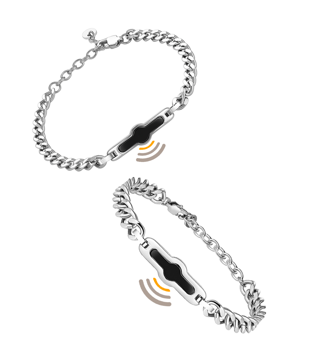 Ensemble de bracelets NFC pour couples