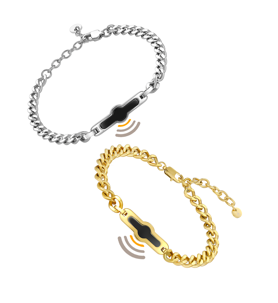Ensemble de bracelets NFC pour couples