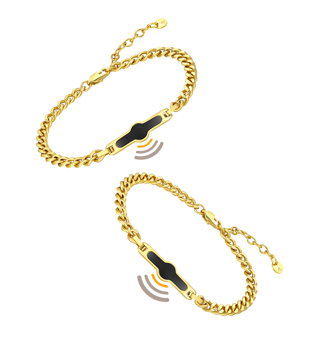 Ensemble de bracelets NFC pour couples