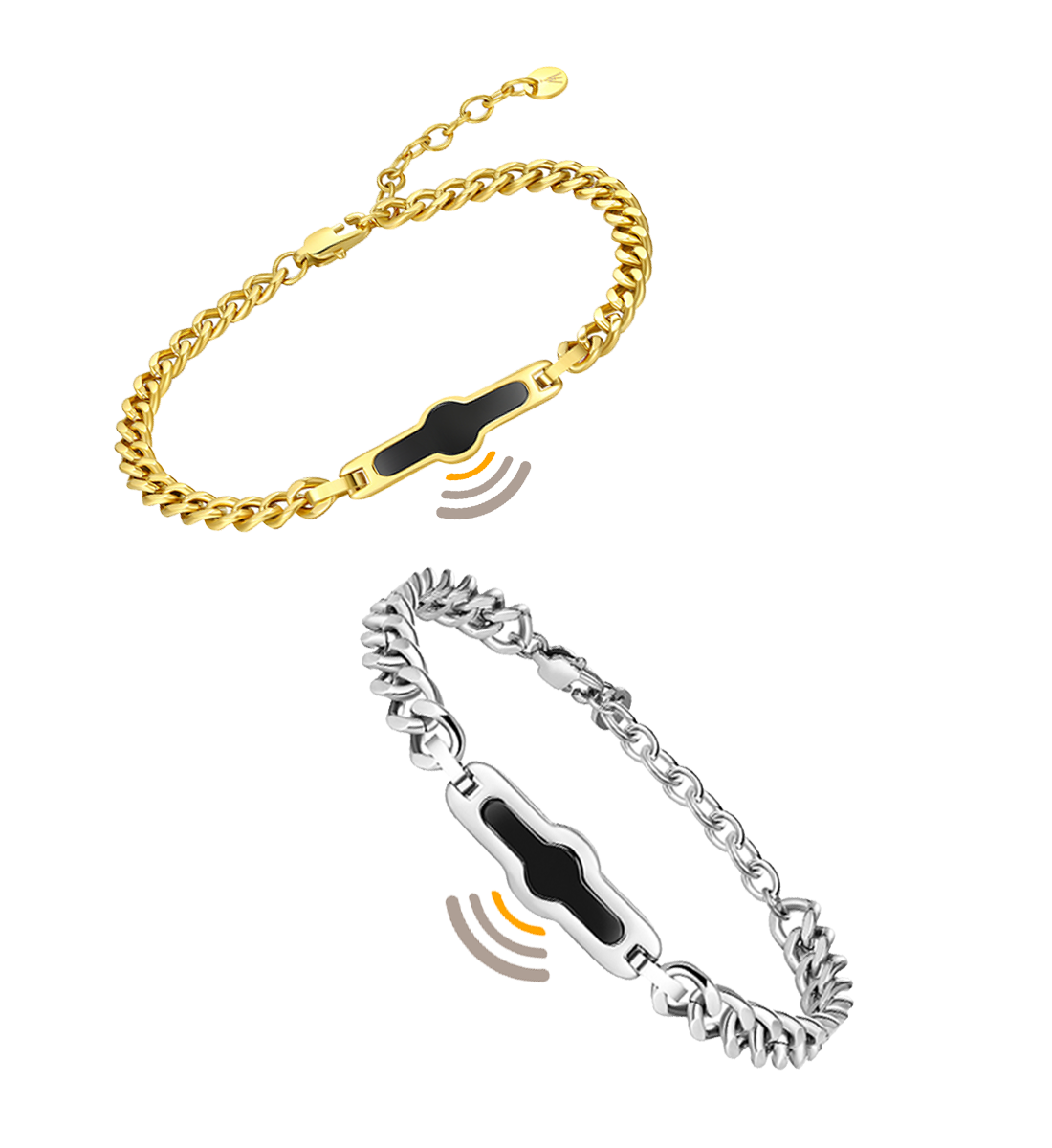 Ensemble de bracelets NFC pour couples