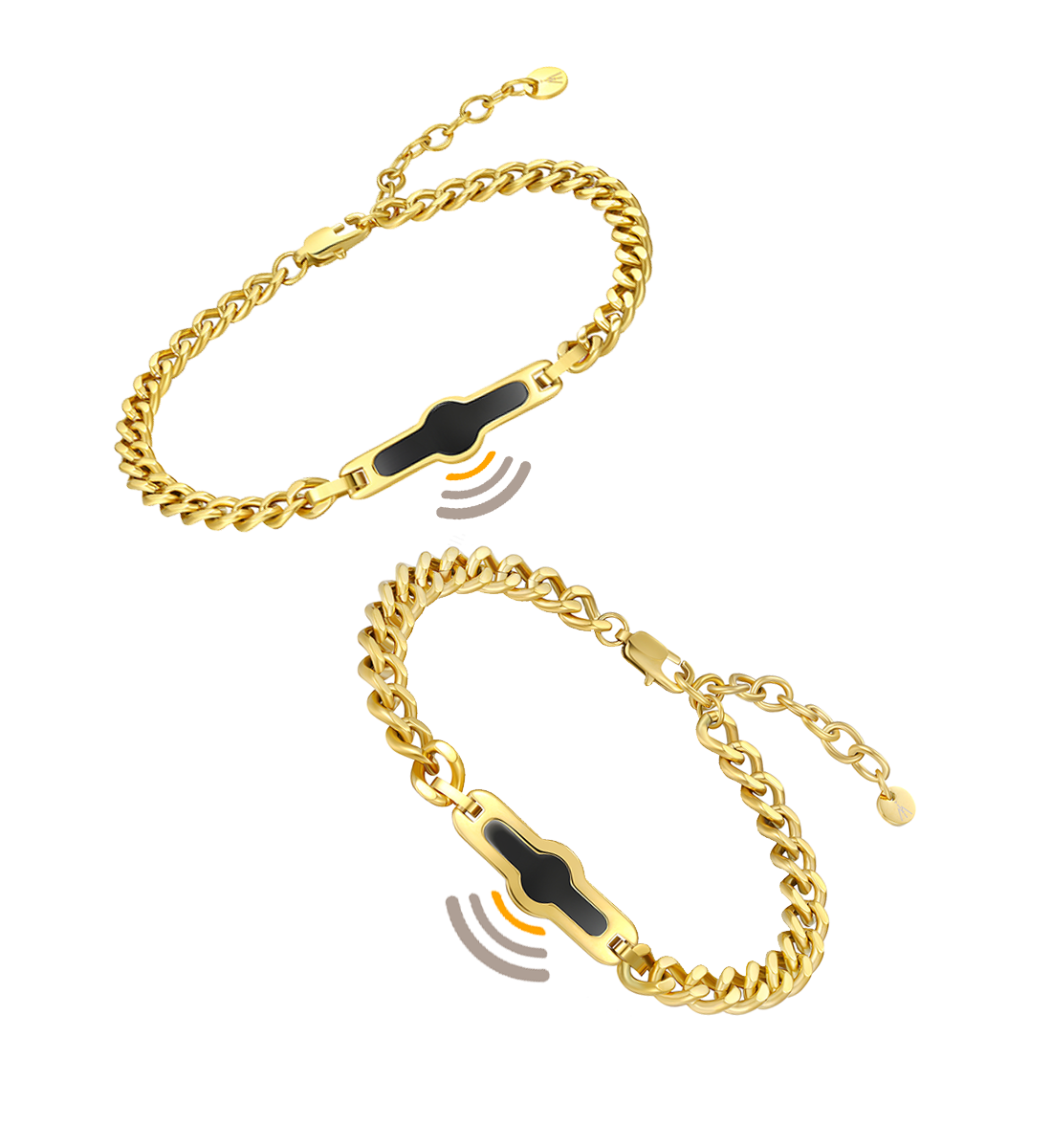 Ensemble de bracelets NFC pour couples