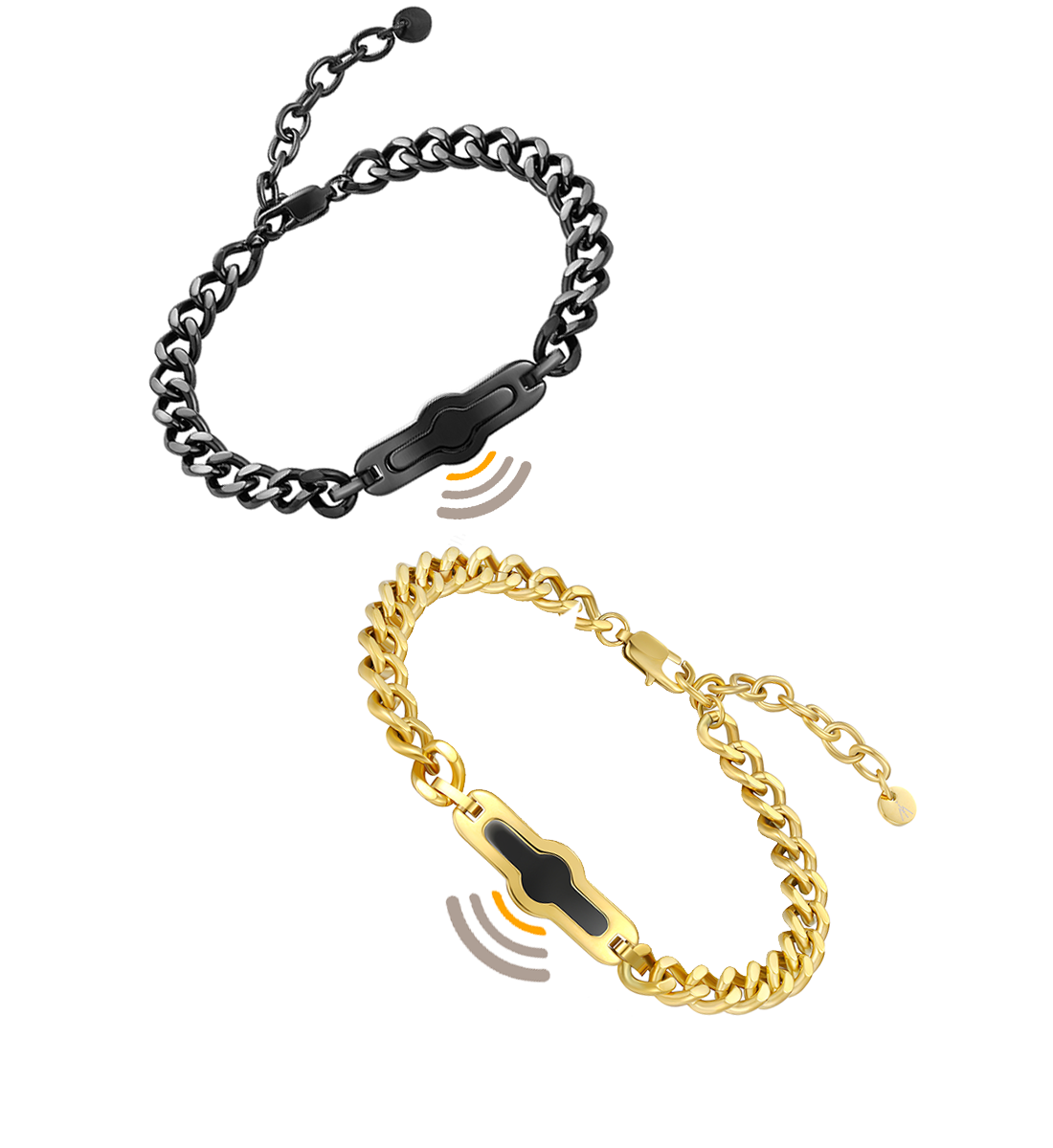 Ensemble de bracelets NFC pour couples
