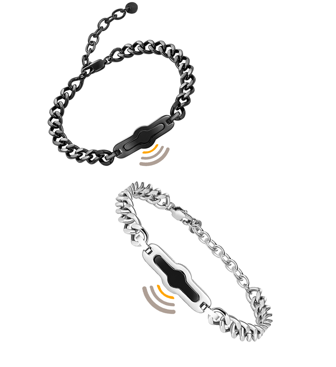 Ensemble de bracelets NFC pour couples