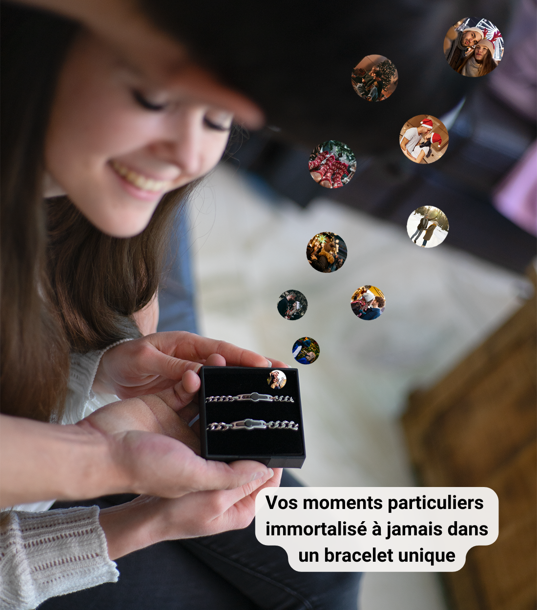 Ensemble de bracelets NFC pour couples