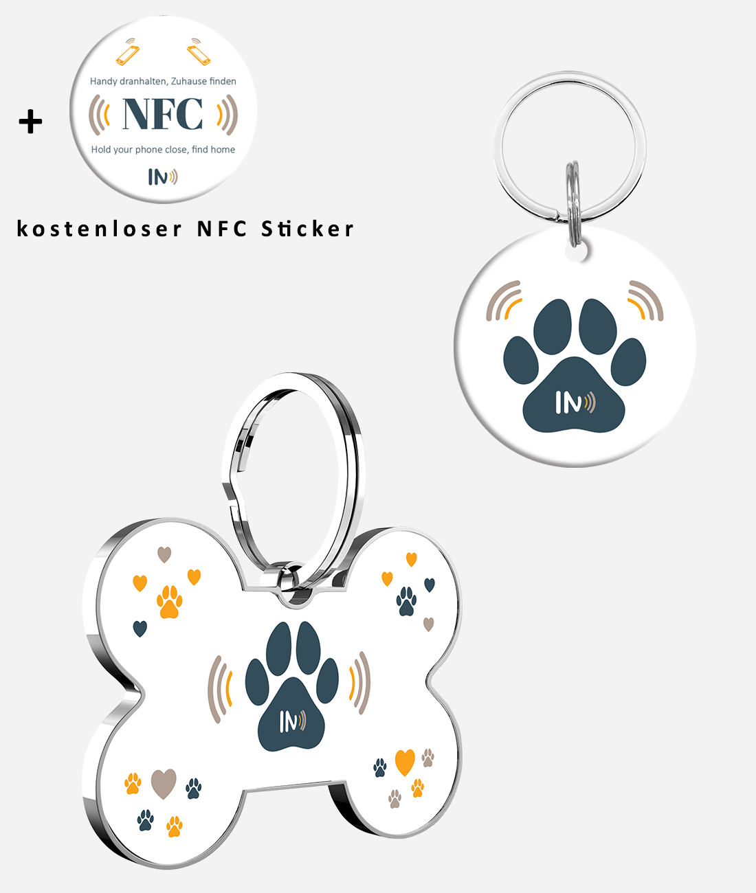 NFC Hunde und Tieranhänger