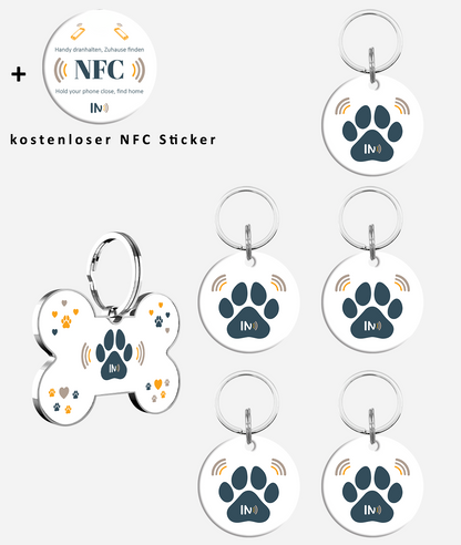 NFC Hunde und Tieranhänger