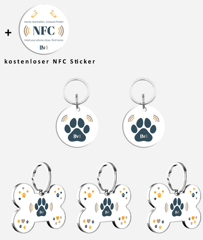 NFC Hunde und Tieranhänger