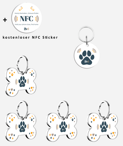 NFC Hunde und Tieranhänger