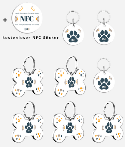 NFC Hunde und Tieranhänger