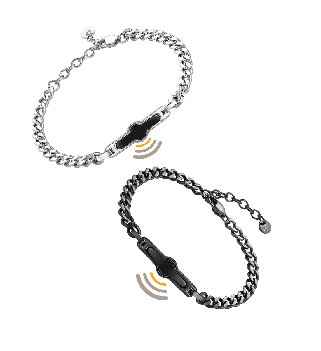 Bracelets NFC pour couples (2 pièces)