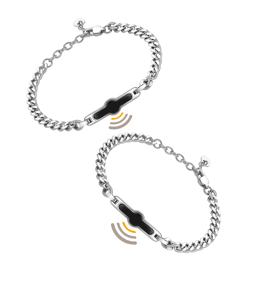 Bracelets NFC pour couples (2 pièces)