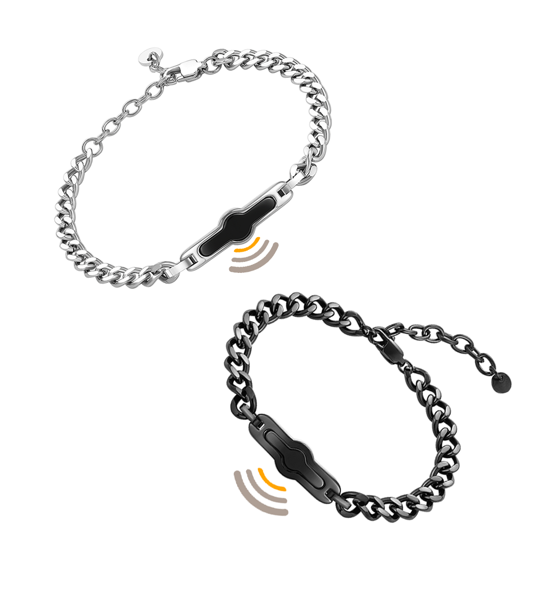 Bracelets NFC pour couples (2 pièces)