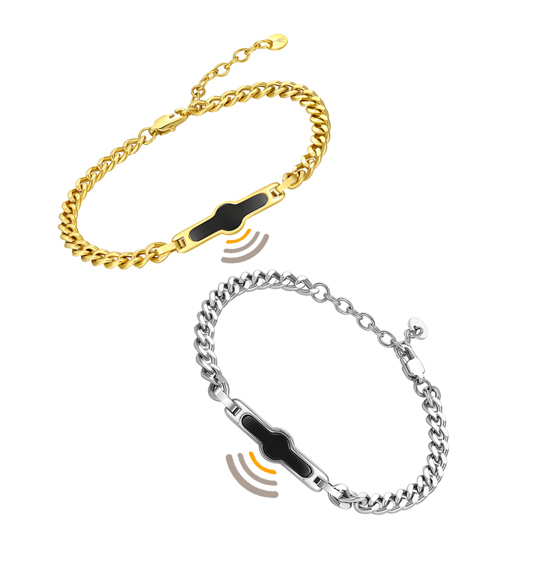 Bracelets NFC pour couples (2 pièces)