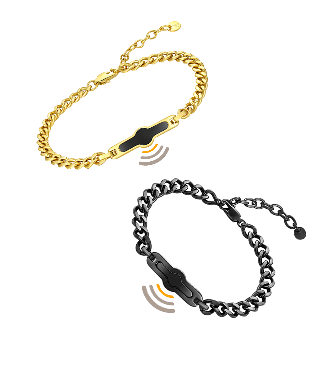 Bracelets NFC pour couples (2 pièces)