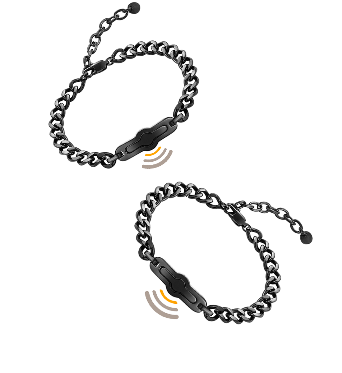 Bracelets NFC pour couples (2 pièces)